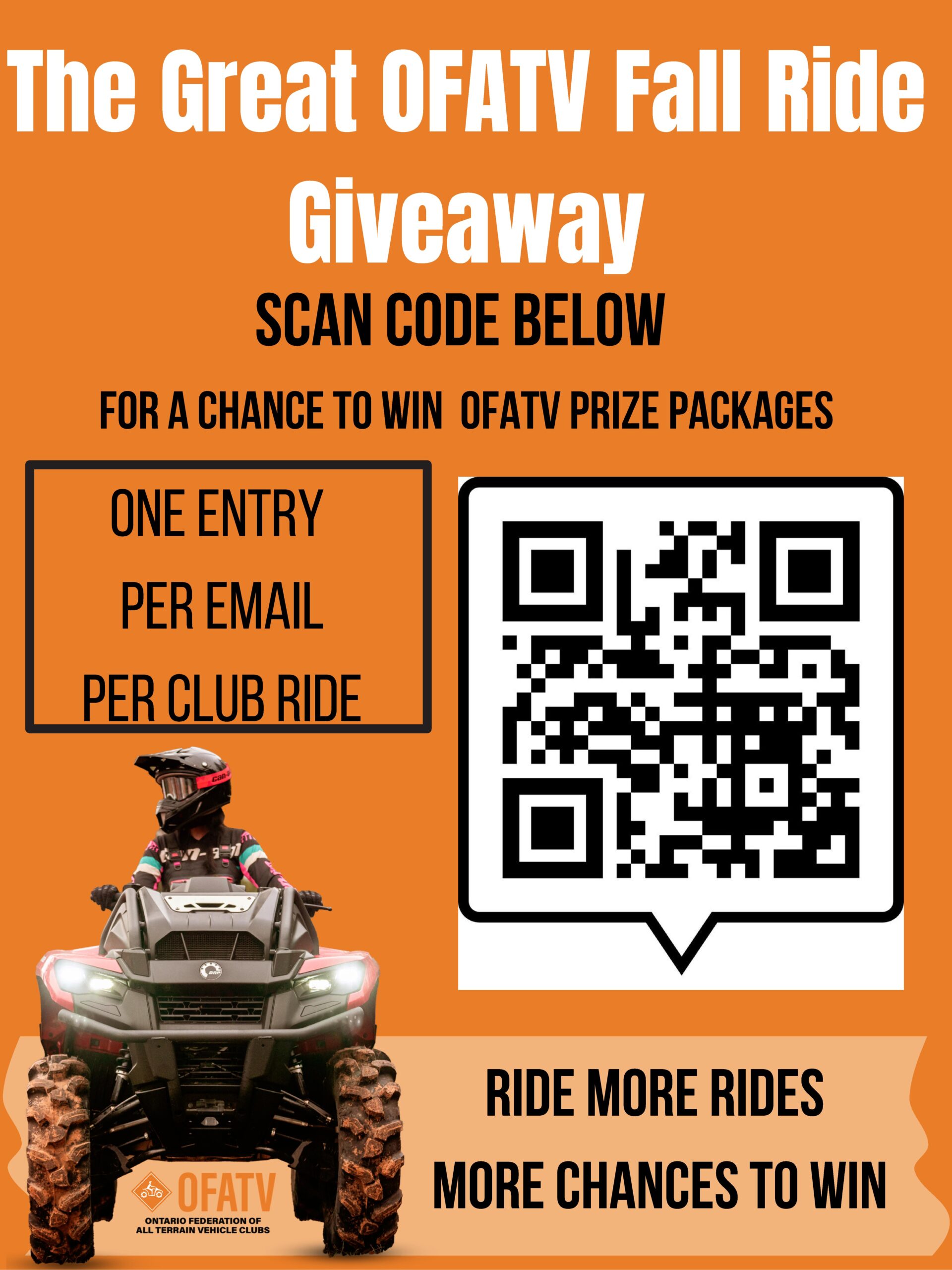 Great OFATV Fall Ride Giveaway
